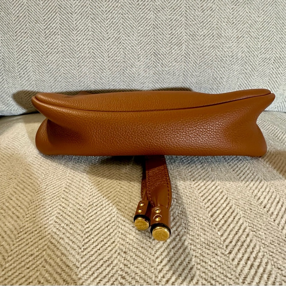 Chloé Tan Two Way Marcie Shoulder Bag Clutch-NWOT - Picture 11 of 16